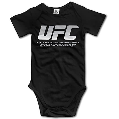 Black Baby's UFC Ultimate Fighting Championship Logo Romper Jumpsuit