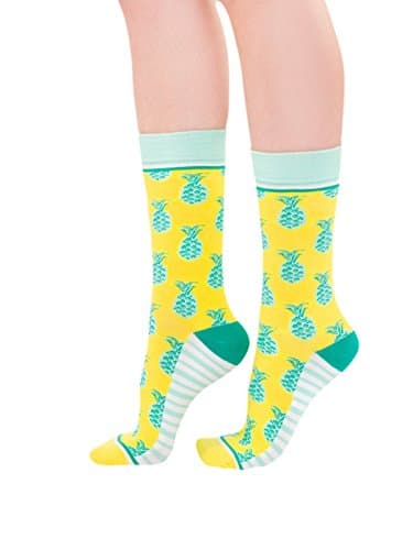 Woven Pear Women's Socks Pineapple Whip, One Size