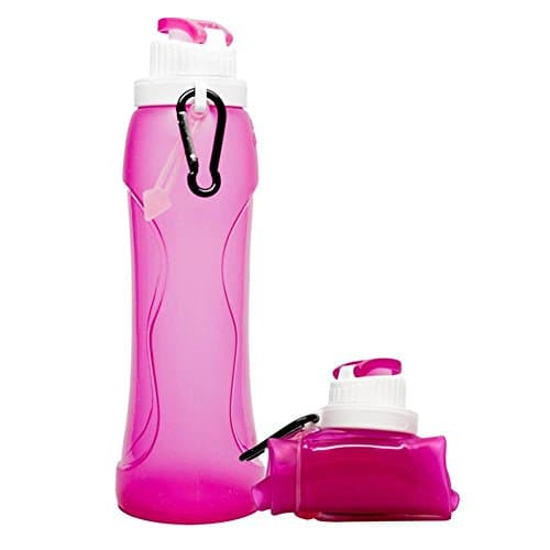 EAWE Collapsible Water Bottle Leak Proof Silicone Foldable Sports Bottle Perfect Way to Stay Hydrated Outdoor Foldable Bottles
