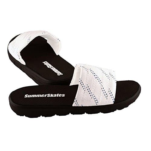 SummerSkate Hockey Sandals White/Blue X-Large