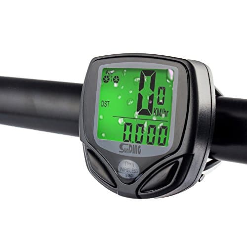 LifeFly Wireless Bicycle Speedometer with Backlight, Multi Function Bike Odometer Cycling