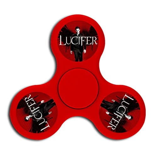 QIAO 23AD Lucifer Fidget HAND Spinner Kill Time Toy Kid Adult Red