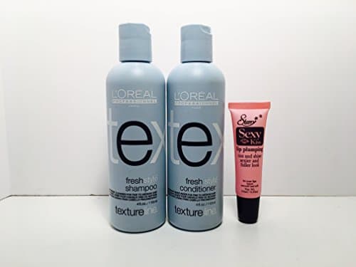 Texture Line Fresh Style Shampoo and Conditioner 4 Oz"Free Starry Sexy Kiss Lipgloss 10 Ml"