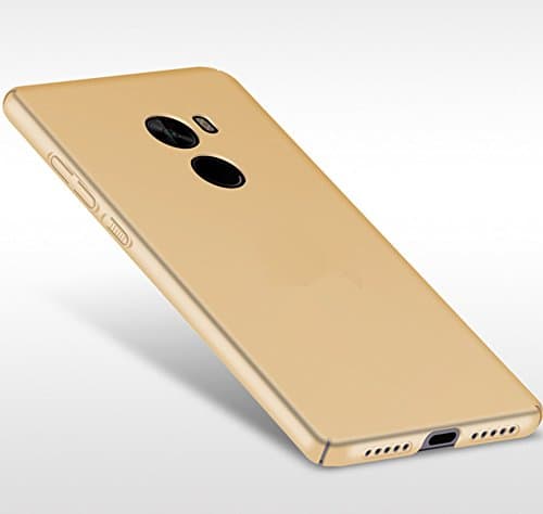 XMT Xiaomi Mi Mix 6.4" Case,PC Hard Gel Back Case Cover Shell for Xiaomi Mi Mix Smartphone (Gold)