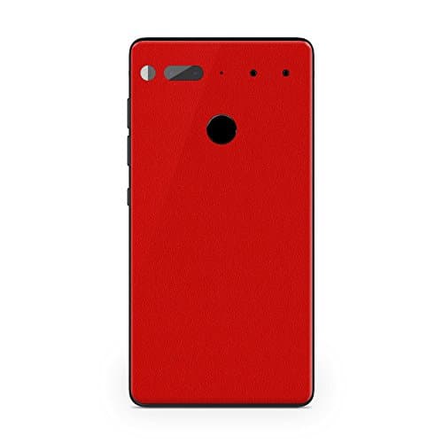 AlienJacket - Essential Phone PH-1 3M Vinyl Textured Skin v2 (Solid Texture - Red)