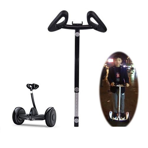 Handle bar Sticker Accesssory for XiaoMi Mini No.9 Scooter (For mini only, No For Mini Pro, Handle bar only, No including scooter)(BLACK)