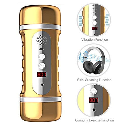 Massage-Cup Automatic Oral Deep Throat Hands Free Deep Electric Men Rotate Leisure and Funny Voice Interactive Headphone Mode T-Shirt Underwear Noiseless Vibrating Toy Aǐrcrāft