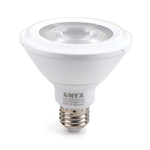 LED Energy Efficient PAR30 13w - 75w Equivalent Dimmable 3000K Warm White 40 Degree Short Neck