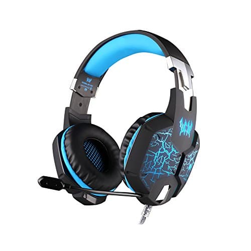 Funny Utopic EACH G1100 Headset Vibration Function Professional Gaming Headphone Games Headset with Mic Stereo Bass Breathing LED Light for PC Gamer Computer Headset