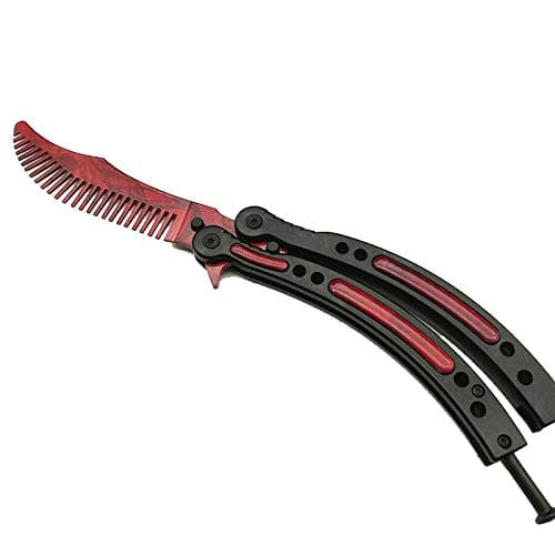 TitanFan CSGO Comb Tool, Unsharpened Blade for Training and Practice, Strong and Durable