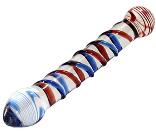 Glass Massage sticks For Back And All Over Body Deep Tissue Pleasure toy for Women Female (Clear)