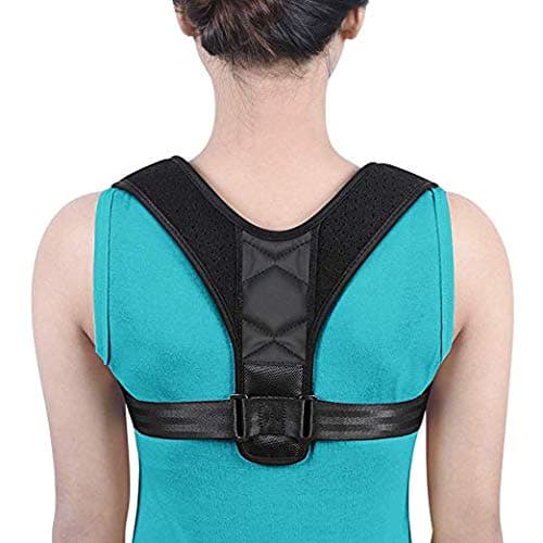 Posture Corrector Brace-Eoney Back Corrector for Man and Women-Effective and Comfortable Adjustable Back Shoulder Clavicle Support Back & Neck Pain Relief
