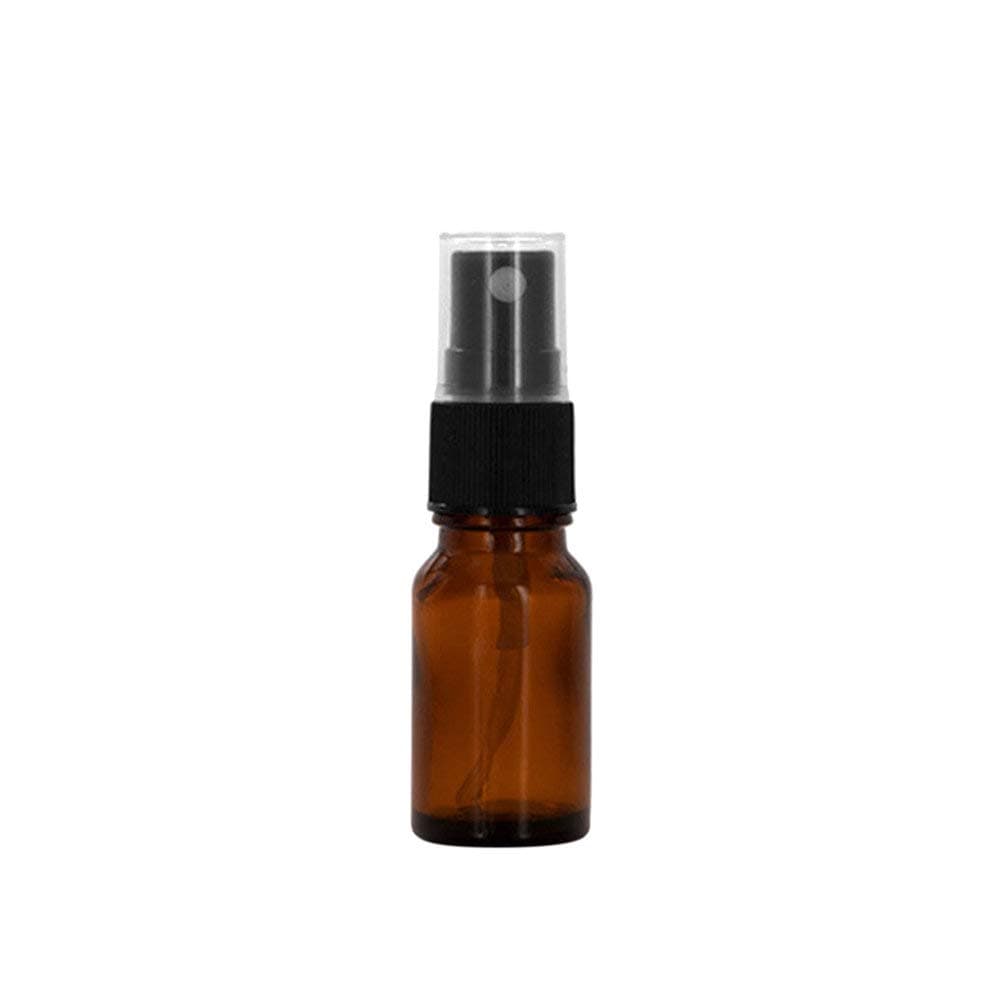 10/15/20/30/50/100ML Empty Amber Glass Bottle Essential Oil Mist Spray Container - 10ml Geshiglobal