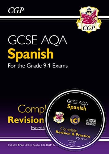 Coordination Group Publications Ltd (CGP) GCSE Spanish AQA Complete Revision & Practice (with Online Edition & Audio)