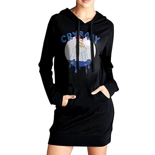 Elegant Cry Baby Melanie Long Sweatshirt Drawstring Womens For Winter