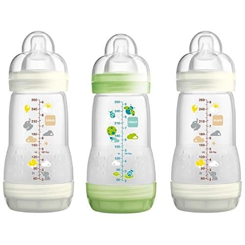 MAM Anti Colic Bottle, Unisex 3 per pack