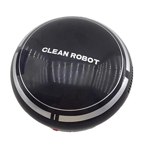 Kangma Smart Home Automatic USB Rechargeable Smart Robot Vacuum Floor Cleaner Sweeping Suction Smart Robot Cleaner Robotic Vacuums (Black)