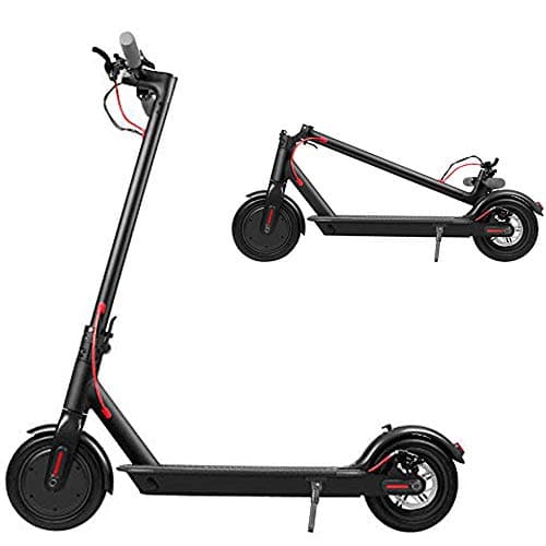 Evokem Lightweight Foldable Manual Electric Scooter Folding Commuter Kick Scooter Carbon Fiber Commuter E-Scooter for Adults 500W/42V Long-Range Battery
