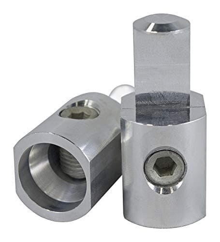 Pair ILL Customz Power and Ground 1/0 to 1/0 AWG 0 Gauge Amp Input Reducers