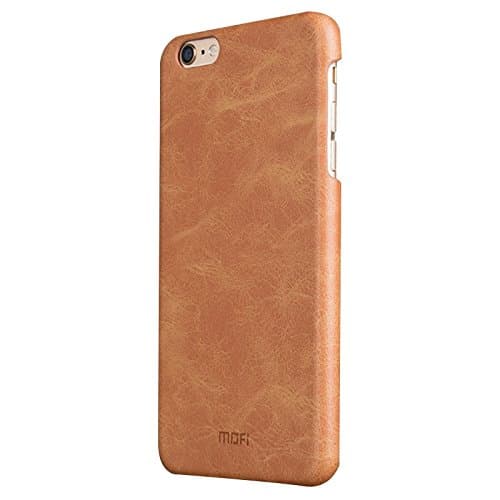 MOFI for iPhone 6 & 6s Crazy Horse Texture Leather Surface PC Protective Case Back Cover (Brown)