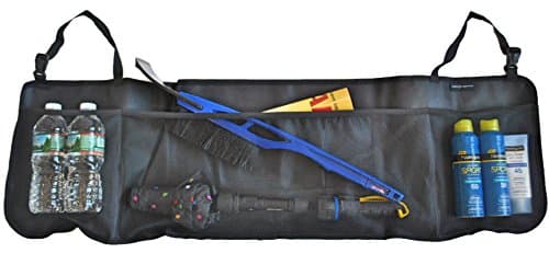 Premium Backseat/Trunk Organizer by SimplyOrganized - Multi-purpose Car Organizer/Seat Back Organizer/Cargo Accessories Organizer with Spacious Storage Pockets | 100% Satisfaction Guarantee