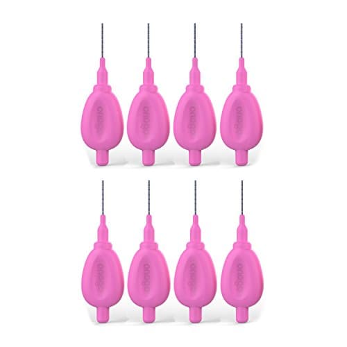Onogo Original Interdental Brush with Extendable Handle (1 Pack, Pink (0.40mm))