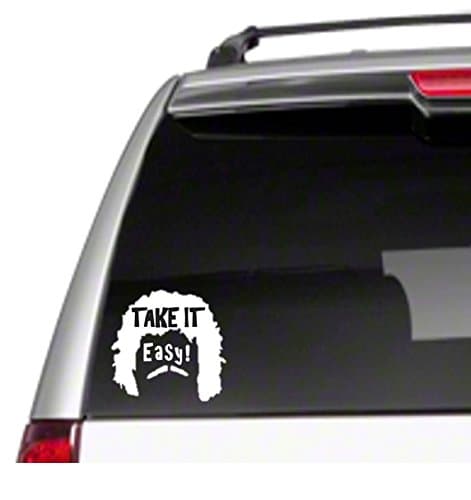 Take it Easy 5.5" Car Vinyl Sticker Decal nacho libre jack black funny movie *I30*