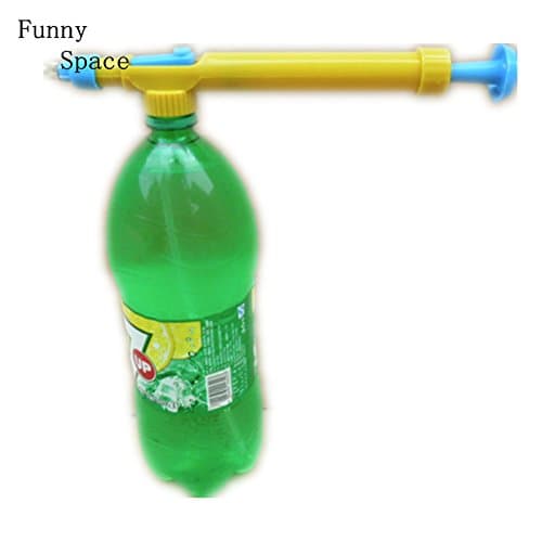 Water Gun In Toy Guns Beverage Bottle Interface Plastic Trolley Gun Sprayer Head Water Pressure Outdoor Funny Sports