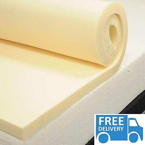 Memory Foam Mattress Topper Soft and Comfortable 1 Inch (Double 135 cm x 190 cm)