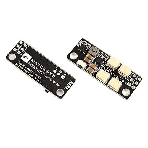 Matek System 2812LED Controller 2-6S LED Control Module with 5V BEC for WS2812 LED Strip Light