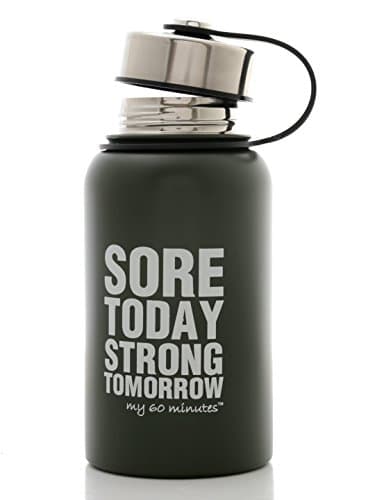 MY 60 MINUTES Gym Shaker (500 ml, Black)