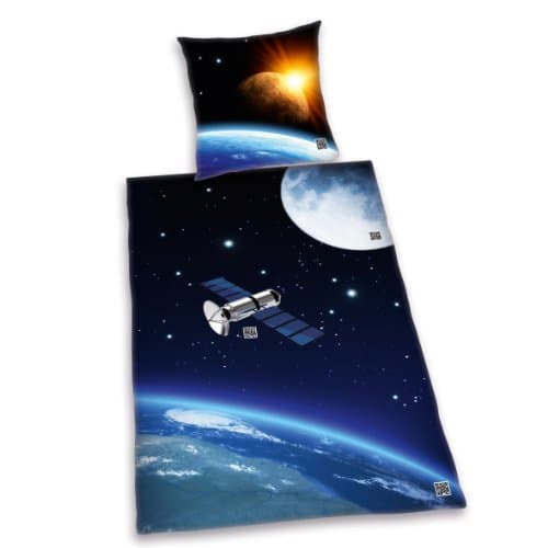 Herding Young Collection Universe with Qr-Code Bed Linen