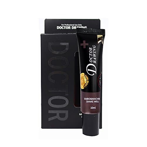 MEEPLUS KOREA Doctor Drawing Semi-Permanent Make-up Micro Pigment Brown, 10ml