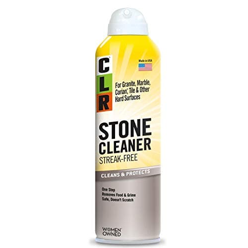 Clean & Clear Stone, Granite, Marble, and Stone Cleaner, 12 Ounce Aerosol Spray Can