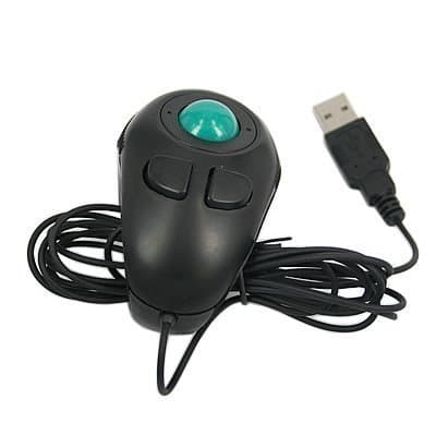 Cutelook TM Portable Finger Hand Held 4D Usb Mini Trackball Mouse / Handheld USB Trackball Finger Mouse