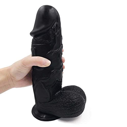 AOLITETT Super Large and Thick Soft Rod, Super Suction Cup, Can Be Attached to Any Surface (Color : Black)