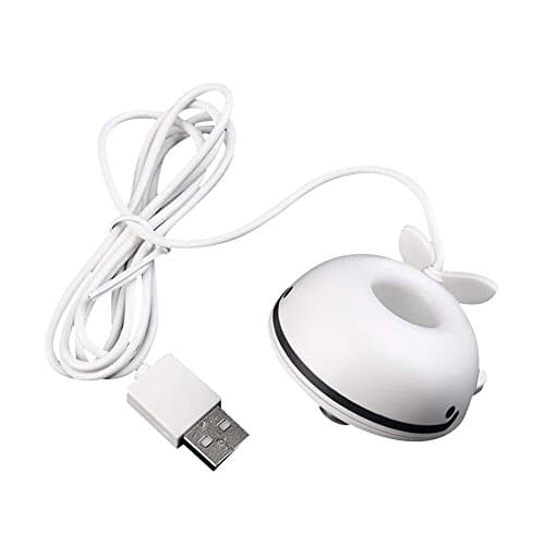Freelink Cool Mist Air Whale Humidifier with USB Cable for Office Home Travel White