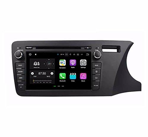 BoCID Quad Core 2 din 8" Android 7.1 Car Radio DVD Player for Honda City 2014 2015 RHD With 2GB RAM GPS WIFI Bluetooth USB 16GB ROM