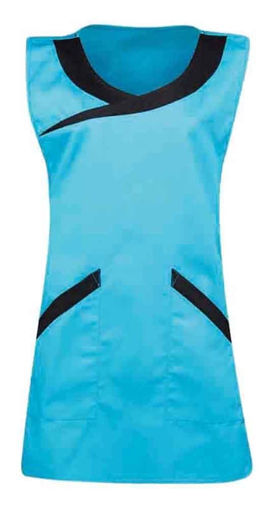 Workwear World WW192 Contrast Panel Neckline Spa Salon Therapy Tabard