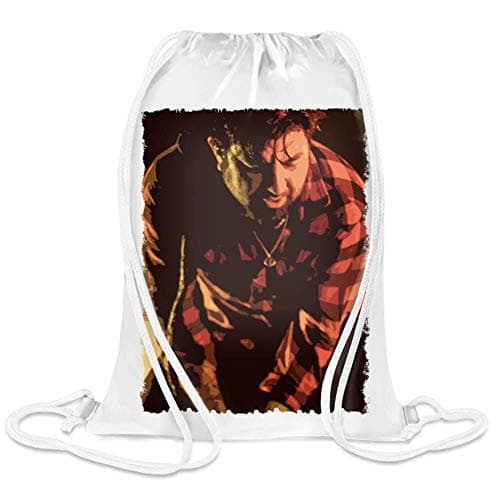 Deftones Custom Printed Drawstring Sack | 100% Soft Polyester| 5 Liter Capacity| Adjustable String Closure| The Stylish Bag For Every Day Use| Custom Bags By Freestyle Designs