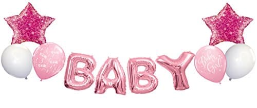 It's A Girl Pink Balloon Pack