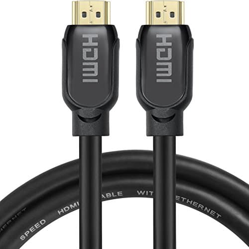JINPIN-4K HDMI Cable 25ft(8M) - UHD HDMI 2.0 Ready - Ultra High Speed 18Gbps - Supports 4K 2160p,HDR,HD 1080p,3D,Ethernet - Audio Return Video for TV, Blu-ray Player, PC, Xbox, PS3 PS4 ,Roku
