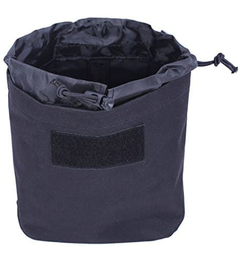 Vivoi Spacious Folding Dump Pouch with Velcro for Shooting Gear