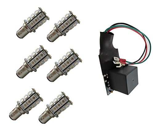 MP-6567-CHR Six LED Sequential Taillight Kit