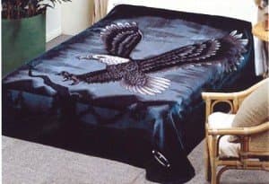 Eagle Solaron Korean Thick Mink Plush Blanket Queen