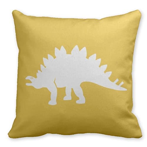 Handyou Dino Dinosaurs Square Throw Pillow Covers 18" x 18"