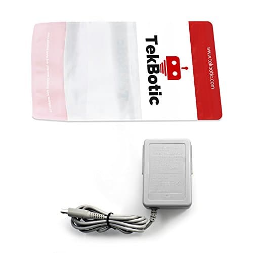 tekbotic AltCharge 3DS charger AC Adapter for Nintendo 3DS (4ft, Grey)