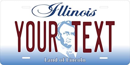 Illinois 2004 State Personalized Custom Novelty Tag Vehicle Car Auto Motorcycle Moped Bike Bicycle License Plate