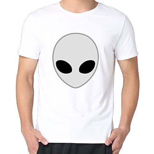 Alien Head Men's T-shirts Tee College