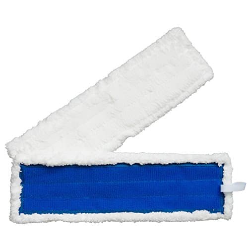 BettaWell 2-Pack 18 Inch Velcro Flat Microfiber Mop Pad Refills for Fit 15 to 18 Inch Bona, Libman, O-Cedar